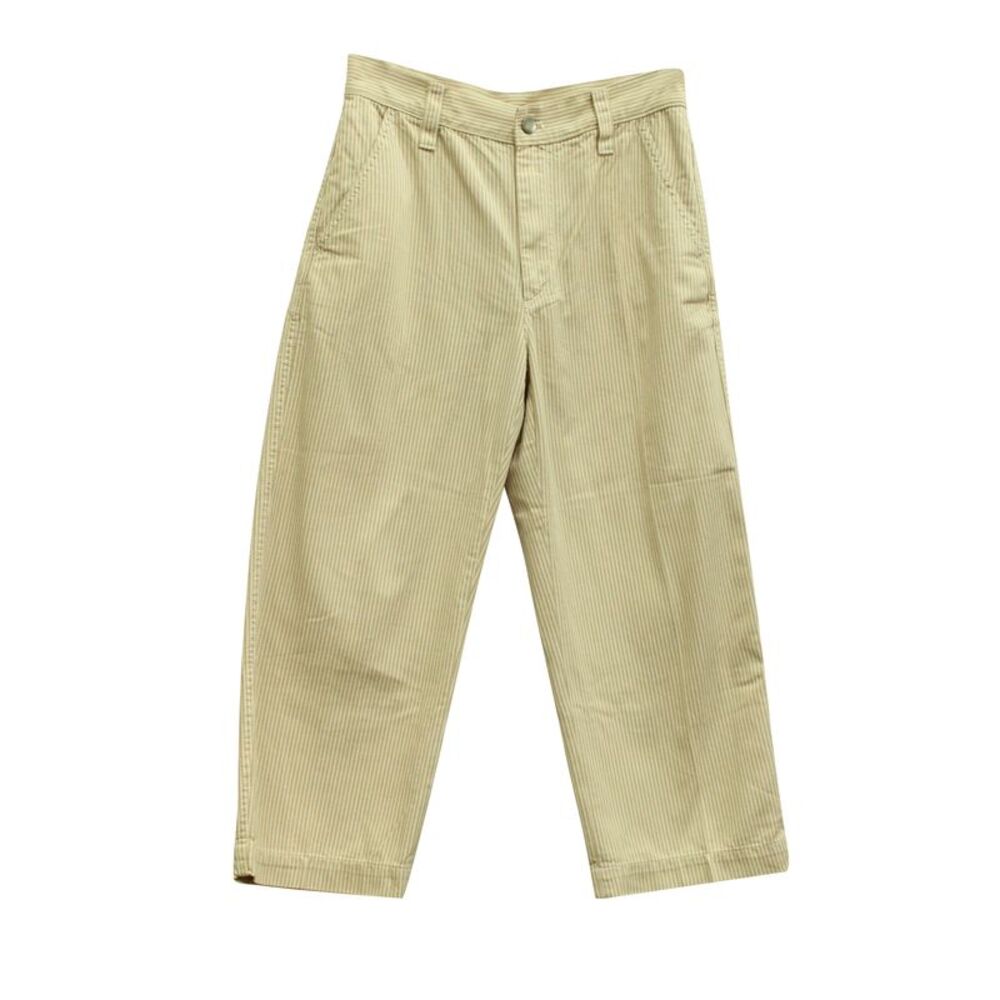 Marc Jacobs Stripe Pants in Beige Cotton